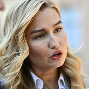 Kristdemokraternas partiledare Ebba Busch.
