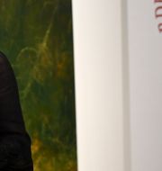 Kulturminister Amanda Lind (MP) när hon i går delade ut Svenska PEN:s Tucholskypriset till den fängslade förläggaren Gui Minhai. Fredrik Sandberg/TT / TT NYHETSBYRÅN