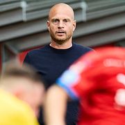
Andreas Brännström vid sidlinjen från sin senaste sejour i Mjällby