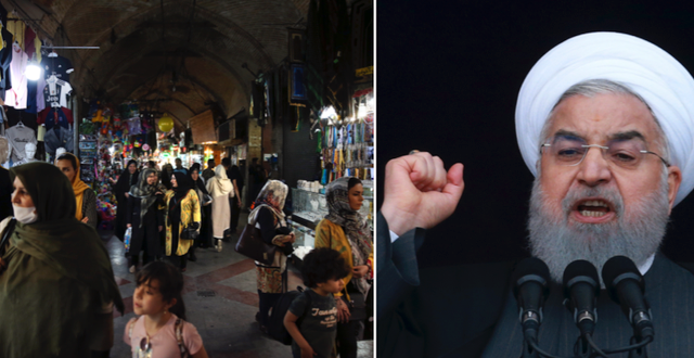 Folkliv i Teheran/President Hassan Rouhani TT