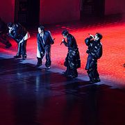 BTS under konserten i Seoul.