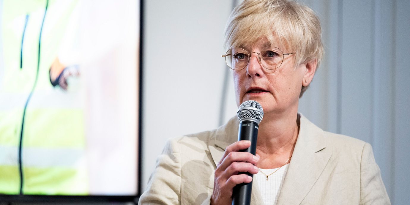 Marie Linder, förbundsordförande Hyresgästföreningen.
