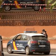 Arkivbild på spansk polis på Teneriffa. Inte från insatsen.