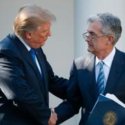 Trump presenterade sitt val av Fed-chef i november 2017: Jerome Powell.