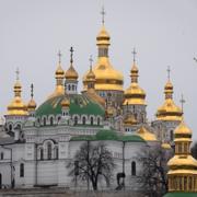 Det ortodoxa Petjerskaklostret i Kyiv.