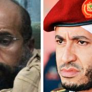 Saif al-Islam och Saadi gaddafi. Arkiv.