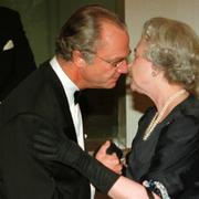 Kungen och drottning Elizabeth II 1997