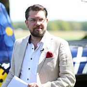 
Sverigedemokraternas partiledare Jimmie Åkesson (SD).
