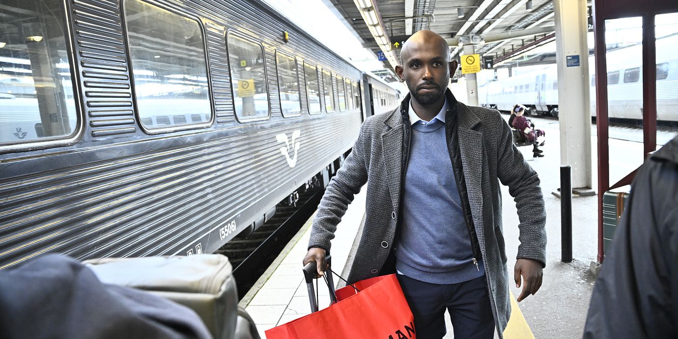 Mohamed Abdukardir Ali i Stockholm 21 september.