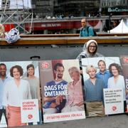 SSU:re paxar platser vid Plattan tidigare i dag.