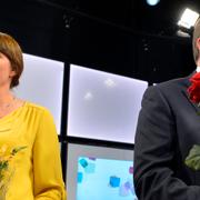 Åsa Romson och Stefan Löfven.