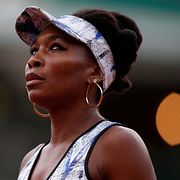 Venus Williams under Franska Öppna tidigare i sommar.