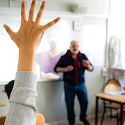 Arkivbild från en skola.