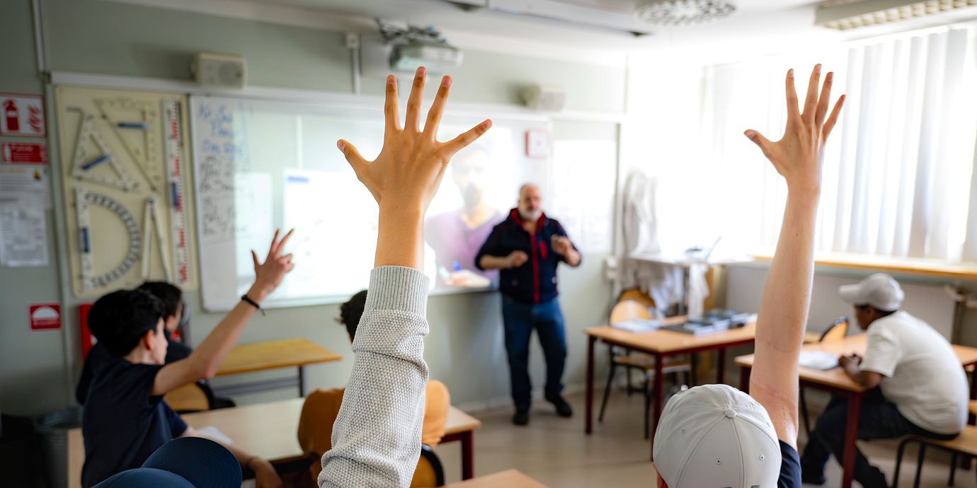 Arkivbild från en skola.
