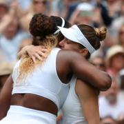 Serena Williams och Simona Halep.