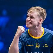 Truls Möregårdh under matchen.