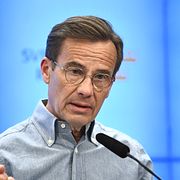 Statsminister Ulf Kristersson (M).