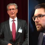 Darko Pervan t.v med kronprinsessan Victoria. SD-ledaren Jimmie Åkesson. 