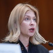 Ukrainas USA-ambassadör Olha Stefanisjyna. 