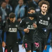 PSG jublar efter segern mot MFF i Champions league.