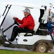 Trump golfade efter sitt G20-tal.