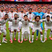 Tunisiens startelva inför matchen mot Nederländerna.