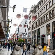 Arkivbild från Drottninggatan i Stockholm.