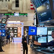 Handlargolvet på Wall Street.