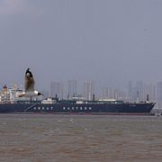 Fartyg i Hormuz. Arkivbild.