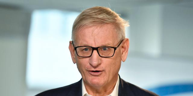 Carl Bildt, tidigare, statminister, utrikesminister och partiledare för Moderaterna. Jessica Gow/TT