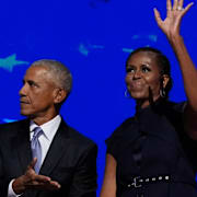 Barack Obama och Michelle Obama.