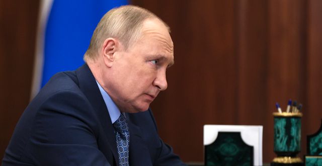 Rysslands president Vladimir Putin. Mikhail Klimentyev / AP
