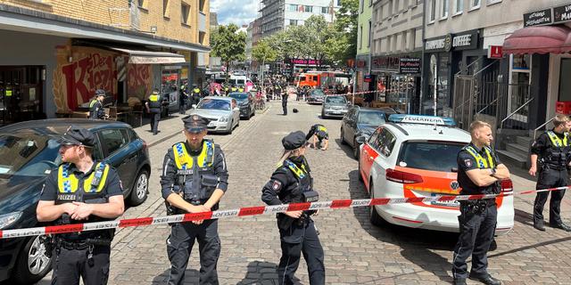 Yxman Skjuten Av Polis Vid EM-området I Hamburg