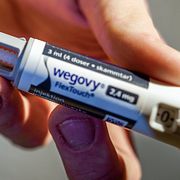 En Wegovy-spruta
