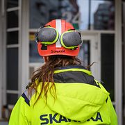 Bygge i Hammarby sjöstad. Arkivbild.