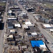 Tornadon ödelade ett stort område i östra Nashville