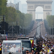 Påven i Paris.