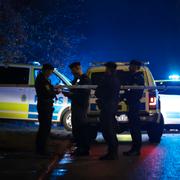 Bild från brottsplatsen. 