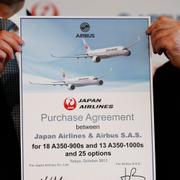 Avtal mellan Airbus och Japan Airlines