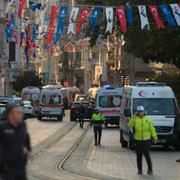 Insatsen efter explosionen på Istiklal