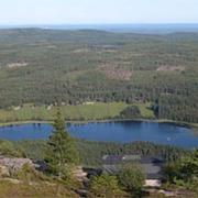 Flickan försvann när hon var på väg upp på Blacksåsberget med sin familj.