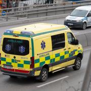 Arkvibild. Ambulans. 