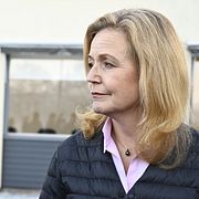 Elisabeth Thand Ringqvist (C) och Socialdemokraternas partiledare Magdalena Andersson (S).