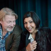 Rolf Lassgård och Bahar Pars spelar Ove och Parvaneh i filmatiseringen av ”En man som heter Ove”.