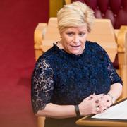 Finansminister Siv Jensen.