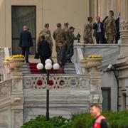 Medlemmar av den ukrainska delegationen under det förra mötet i Istanbul, som hölls i början av juni. 