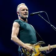 Sting under en konsert 2019.