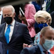 Joe Biden och Ursula van der Leyen.