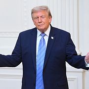 Donald Trump höll tal till nationen i natt.