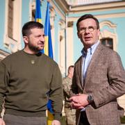 Zelenskyj och Kristersson.